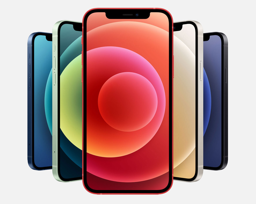 iPhone 12 - różne kolory